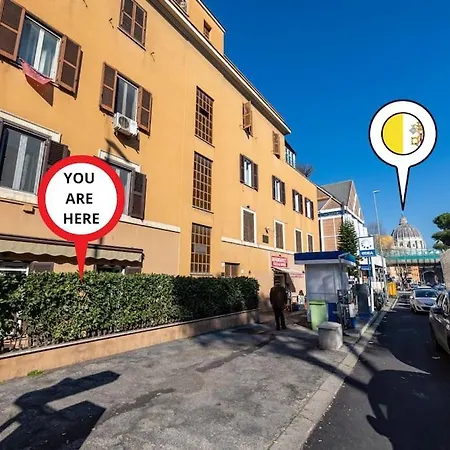 Lux Vatican Loft A 5 Minuti Dal Vaticano! Rzym